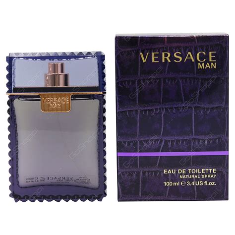 versace man eau de toilette for men purple 100 ml